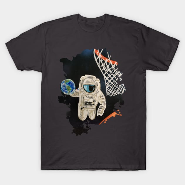 Space Games T-Shirt by adamzworld